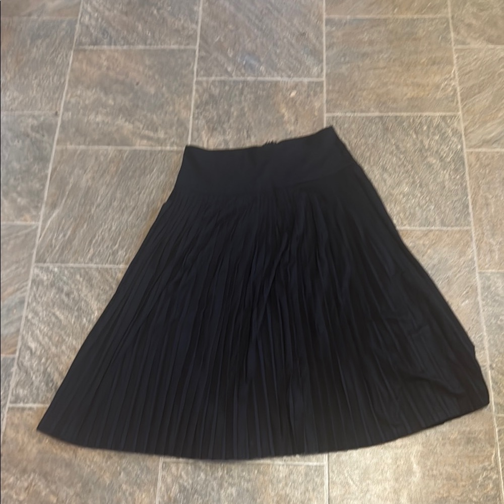 a new day Black A-Line Pleated Skirt